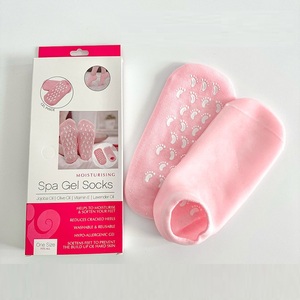 Reparar y suavizar pies secos y agrietados Skins <span class=keywords><strong>Gel</strong></span> SPA Calcetines <span class=keywords><strong>Gel</strong></span> hidratante suave Calcetines hidratantes - Product Image 2