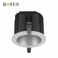 Projecteur de projet d'hôtel COB Spot 9W Down Light Dimmable 10W Encastré Étanche IP65 LED Downlight