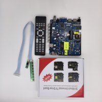 Carte mère de téléviseur LCD 32-50 pouces T.R67.801 sans programmation, télécommande, référence d'écran de commutation