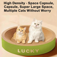 Grande griffoire pour chats d'intérieur en carton naturel, design pliable réglable, luxe moderne et classique, facile à utiliser
