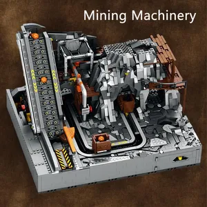 Reobrix 22023 2025 tecnología eléctrica máquina de minería modelo montaje ladrillo juguetes adultos niños regalos de Navidad juegos de bloques de construcción - Product Image 2