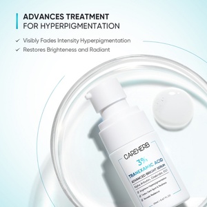 OEM ODM Skin Care Dryness Redness Whitening Fade Dark Spot 3% Tranexamic Acid Advanced Brightening <b>Face</b> Serum - Product Image 3