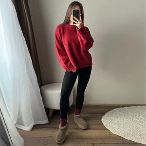 <span class=keywords><strong>Pantalon</strong></span> chaud Ehanking pour femmes, collants thermiques en velours pour l'hiver, leggings chauds en polaire extensibles pour femmes - Product Image 3