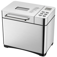 Máquina para Hacer Pan Personalizada, Doméstica, Totalmente Automática, Inteligente, con Dispensador de Frutas, Mezcladora de Masa y Fermentadora Multifuncional