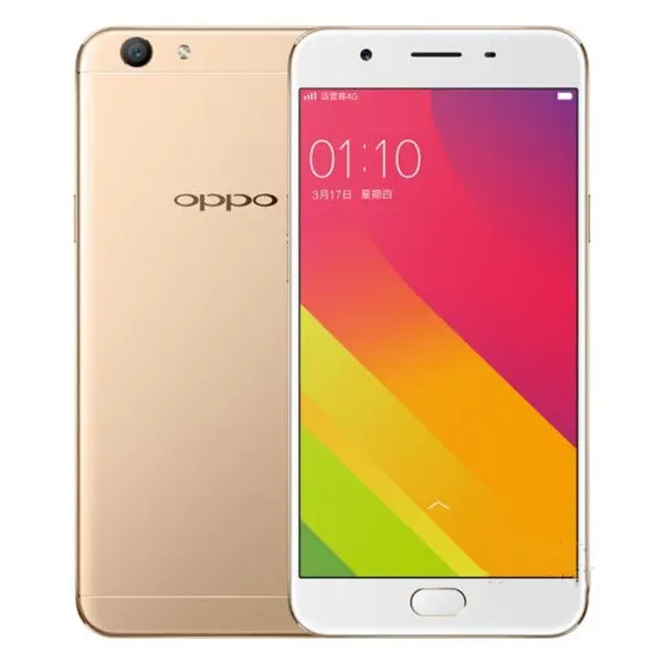 מכירה לוהטת oppo F1S A59 64gb 5.5 אינץ מסך גדול 4g רשת נעילה חכם טלפון נייד משמש טלפון oppo