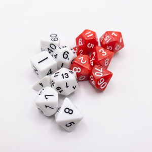 Ensemble de dés à noyau liquide Star Planet, 7 pièces, dés DND faits à la main, jeu de table TRPG, dés polyédriques en résine personnalisés, vente en gros - Product Image 5