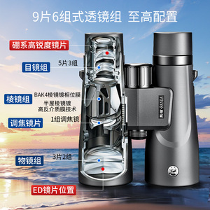 Panda Binoculars 10x42 Ed Glass Multi Coated Waterproof For Bird Watching Hunting Concert Viewing - Product Image 3