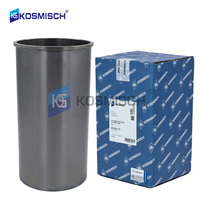 KOSMISCH Doublure de cylindre DB58 de qualité originale, alésage 102 mm, manchon de cylindre DB58 OEM 65.01201-0067 pour moteur diesel DAEWOO