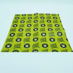 Biodegradable French Fries Print Logo <b>Paper</b> Tray Liner Food Grade <b>Wax</b> <b>Paper</b> Sheets - Product Image 3