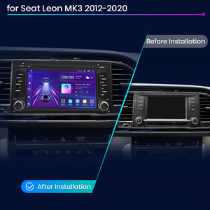 Junsun EU Stock Autoradio Android pour Seat Leon MK3 5F 2012-2020 <span class=keywords><strong>Ibiza</strong></span> 2016 2 Din, Radio Voiture CarPlay Sans Fil Unité Centrale 7 Pouces - Product Image 2