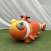 Trottinette Électrique Personnalisée pour Enfants, Modèle Nemo Animal Marin ou Dinosaure, Jouet pour Parc d'Aventures