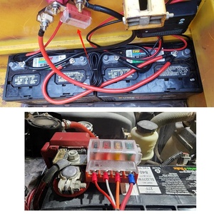 Bloc de fusibles ARL 5024 4 circuits 32V 100A ATO/ATC, lame ST, kit de montage sur borne de batterie pour les performances automobiles - Product Image 4