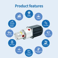 Pompe à engrenages magnétique PEEK, pompe de dosage chimique PTFE CIP, BLDC pour système d'ajout automatique de réactifs liquides, OEM
