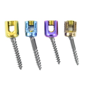 工場価格 信頼できる整形外科手術用神経外科インプラント 腰椎チタン多軸固定脊椎スクリュー - Product Image 2