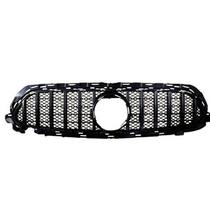 กระจังหน้ารถยนต์เมอร์เซเดส-เบนซ์ อี-คลาส W213 สีดำ ทำจากพลาสติก ABS สำหรับกันชนหน้า - Product Image 3