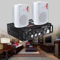 Vant VA-GF600 / PY50 Güç Amplifikatörü 300W+300W PMPO 2.0 Kanal 12V-220V %0.5 THD 90dB Ev Sinema Hoparlörleri