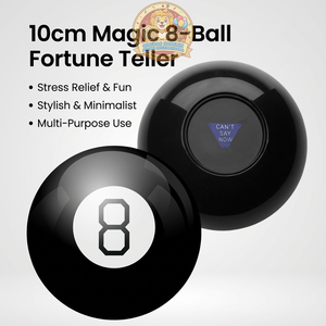 Jeux de fête, jouets pour enfants, jeux de nouveauté à thème rétro, divinatrice, posez une question, retournez la carte, répondez, boule magique 8 - Product Image 6