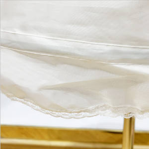 S0652R <span class=keywords><strong>Robe</strong></span> pour enfants Fluffy Princess Good-looking Temperament 55CM Jupe à anneau en acier unique à trois couches - Product Image 3