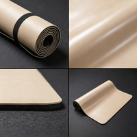 Tapis de yoga en caoutchouc écologique Formfit Lignment Line, surface antidérapante, épaisseur 5 mm, longueur 183 cm, durable, imperméable, pliable