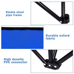 Manual Classic Foldable Double Chair Umbrella Detachable <b>Canopy</b> Ice Bag Design 8ribs Alloy Ribs Oxford Cloth Non-handle All 1 - Product Image 5