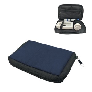 Sac en tissu pour lecteur de glycémie 13,5*9,5*3cm – Étui de rangement médical portable pour moniteur de glycémie et dispositif de ponction sanguine - Product Image 5