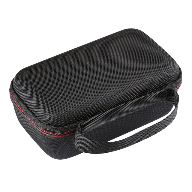 Manufacturer Custom LOGO Molded Eva/nylon Black Portable Zipper Headphone Organizer case Data Cable Carrying Case