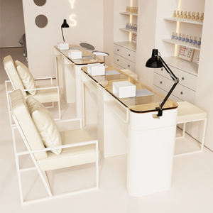 Nuevo Juego de <span class=keywords><strong>Mesa</strong></span> y Silla <span class=keywords><strong>para</strong></span> Manicura, Diseño Simple de Mármol Doble, Colores Personalizados <span class=keywords><strong>para</strong></span> Salón de <span class=keywords><strong>Uñas</strong></span> - Product Image 5