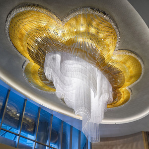 Loby Chandelier Light Luxury Modern extra Large Chandelier Lámpara de techo Colgante - Product Image 2