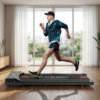 Tapis de marche électrique plat et durable, pour la maison, l'intérieur, la remise en forme et l'exercice