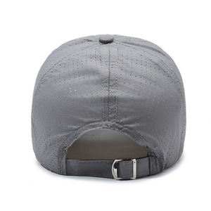 Summer Breathable Mesh <b>Baseball</b> <b>Cap</b> For Women Quick Dry Sun Protection Sport Hat Gray - Product Image 1