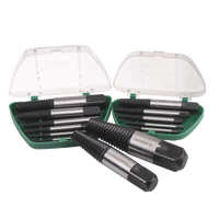 Ensemble d'extracteurs de vis 5/6 pièces pour robinet endommagé, vanne triangulaire, boulon, vis, extracteur de goujon, ensemble de démontage de boulons cassés