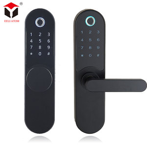 Không thấm nước tuya Wifi App thông minh sinh trắc học Lỗ mộng khóa cửa xi lanh khóa với phím máy tính kỹ thuật số khóa đối với trang chủ - Product Image 5