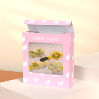 Empaque Personalizado para Pinzas de Pelo para Pequeñas Empresas, Empaque para Accesorios para el Cabello, Caja de Regalo para Accesorios para el Cabello