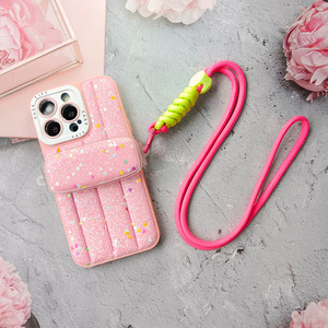 Sangle de cou réglable en polyester de haute qualité pour téléphone portable avec logo personnalisé, vente en gros, lanière pour appareil photo, support pour iPhone - Product Image 3