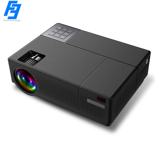 400 ANSI High Lumens 1080P Native Full HD LCD LED Projector Built-in Android WiFi