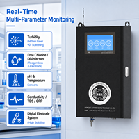 Sensor Analisa Kualitas Air Multi-Parameter Online IoT dengan Transduser Turbiditas, Klorin Bebas, pH, dan Konduktivitas Bertekanan
