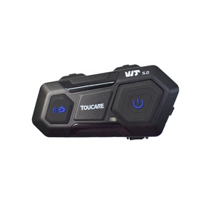 Toucare-intercomunicador para motocicleta, bluetooth <span class=keywords><strong>5.0</strong></span>, à prova d' água, conecta a outro intercomunicador, música estéreo/duplex completo - Product Image 1