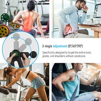 Pistolet de massage musculaire à percussion sans balais 39W avec logo personnalisé, pour athlètes, avec thérapie chaude et froide pour la gym et le sport