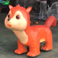 Scooter électrique pour enfants à haute simulation, mignon, animatronique, réaliste, dinosaure et animal, pour aire de jeux