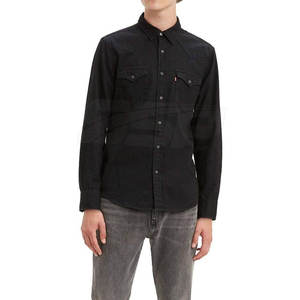 Concevez Votre Propre Logo Hommes Jeans Chemises Plus La Taille Hommes Jeans Chemises Dernier Design Hommes Jeans Chemises - Product Image 3