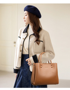 Bolsos cruzados de diseño de moda, bolsos de hombro de cuero PU de alta calidad, bolsos de mano casuales de lujo para mujer - Product Image 2