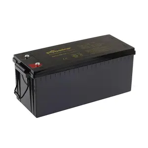 Deep Cycle AGM Battery AGM Lead Acid 12V180Ah/20HR Power System Storage Solar Lithium Ion Battery