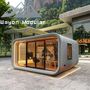 Cabane <span class=keywords><strong>de</strong></span> <span class=keywords><strong>jardin</strong></span> préfabriquée Wayon, structure en acier isolée moderne, bureau pour <span class=keywords><strong>studio</strong></span> dans la cour - Product Image 1