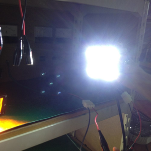Nouvelles lampes de travail LED étanches IP68 50W bleues carrées de 4,3 pouces pour remorques, camions de dépannage, tracteurs, Jeep tout-terrain, usage intensif - Product Image 5