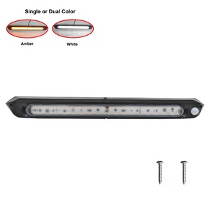 Barre de lumières <span class=keywords><strong>LED</strong></span> 24W PIR IP67 étanche <span class=keywords><strong>pour</strong></span> bateaux, yachts, <span class=keywords><strong>camping</strong></span>-cars, accessoires <span class=keywords><strong>12V</strong></span>-28V, 6500K, éclairage extérieur automatique, éclairage de auvent <span class=keywords><strong>pour</strong></span> <span class=keywords><strong>camping</strong></span>-cars - Product Image 2