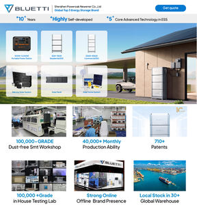 Bluetti 휴대용 발전소 3000w AC 순수 사인파 인버터 3072wh 용량 Lifepo4 발전소 Ac300 및 B300 - Product Image 6