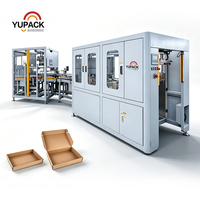 Cartons prédécoupés, y compris des plateaux auto-scellants, des boîtes d'expédition et des boîtes de présentation, pour machine de pliage automatique de boîtes