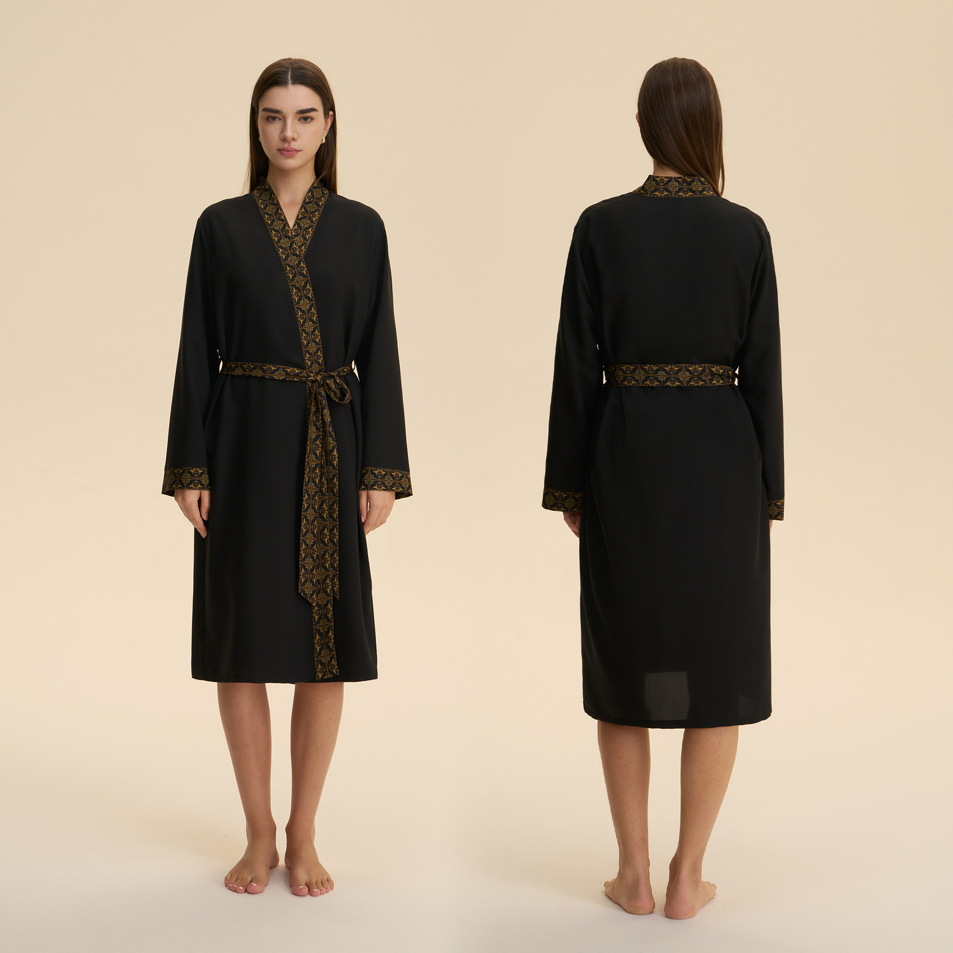 3996 Black (Single Robe)