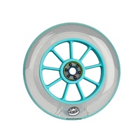 Patins à Roulettes de Vitesse 85A à Haut Rebond, Roues de Patinage de Vitesse en PU Transparent, Roues de Course en Ligne pour Patinage Extérieur et Intérieur