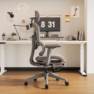 Sedia da <span class=keywords><strong>ufficio</strong></span> ergonomica Runwood in tessuto a rete con poggiatesta regolabile e funzione girevole, la più economica e moderna. - Product Image 2